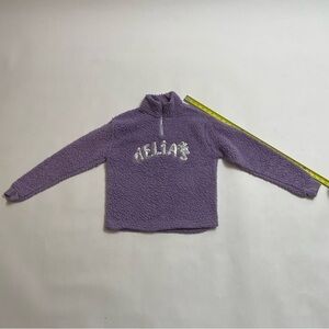 Y2K DELiA*S fuzzy quarter zip